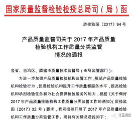 考核成绩公布 这些检验机构被评为Ⅰ类机构